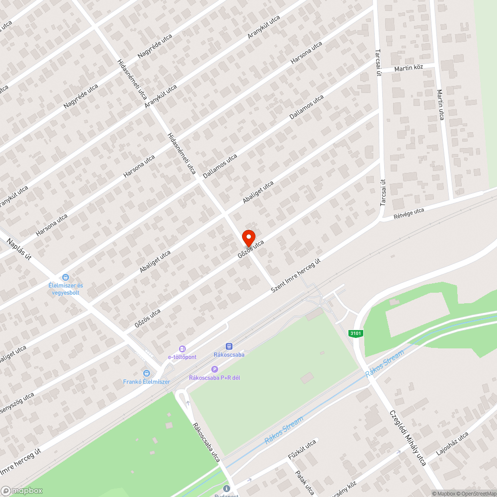 Graffiti az utcanévtáblán bejelentés helye