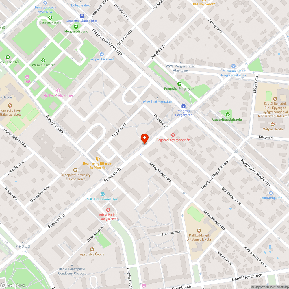 Rossz járda bejelentés helye