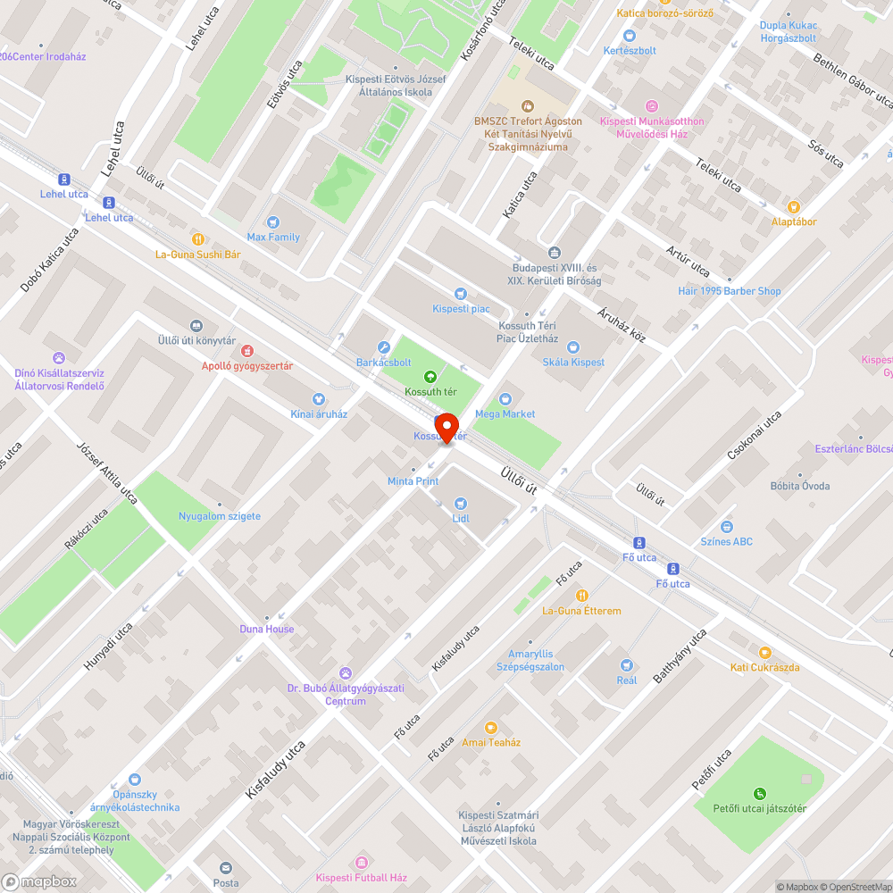 Kartonpapír hirdetés maradványai a villanyoszlopon - Kisfaludy utca bejelentés helye