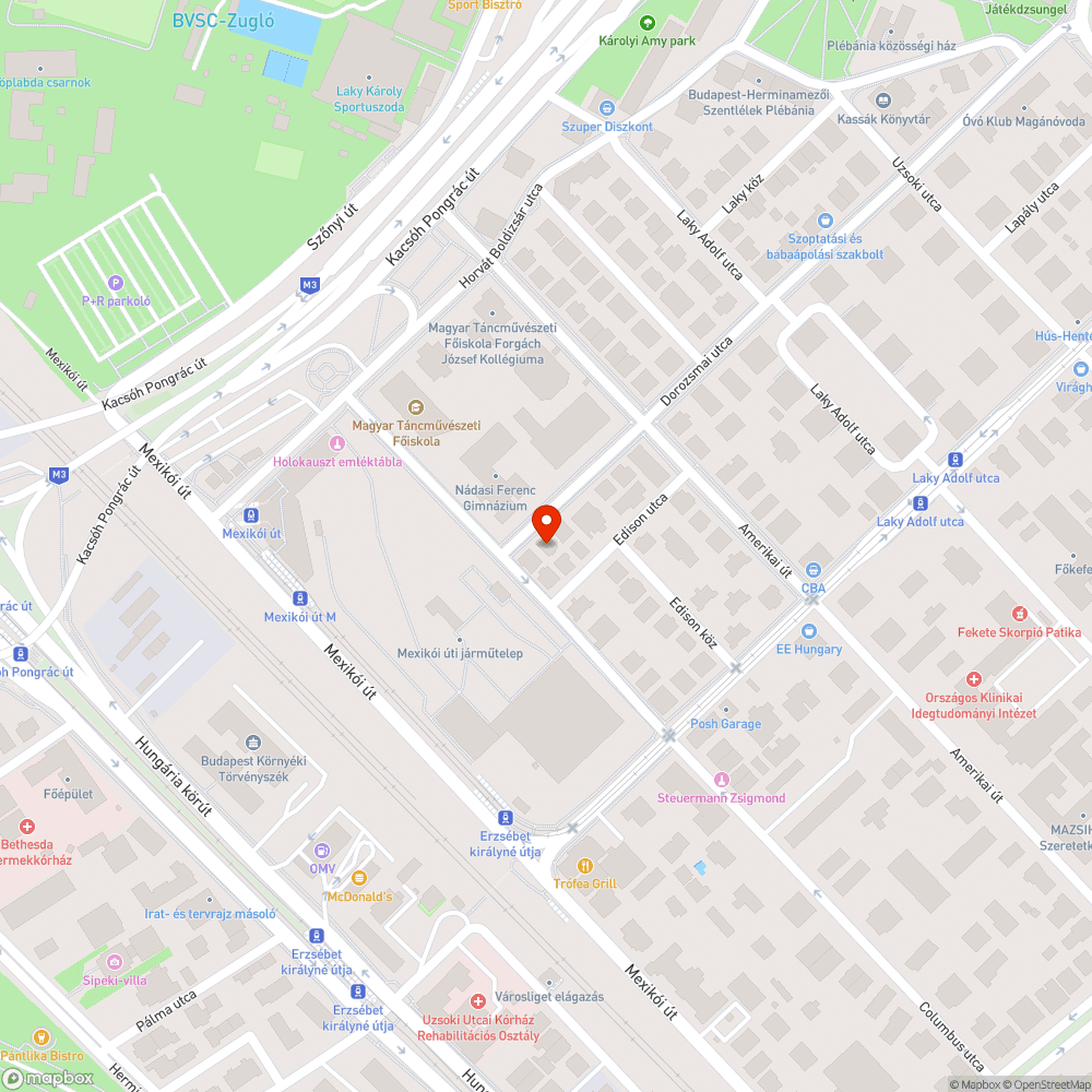 Rendszám nélküli roncs bejelentés helye