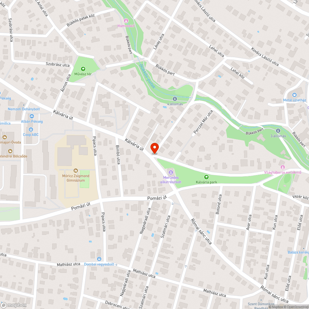 Farönkök bejelentés helye