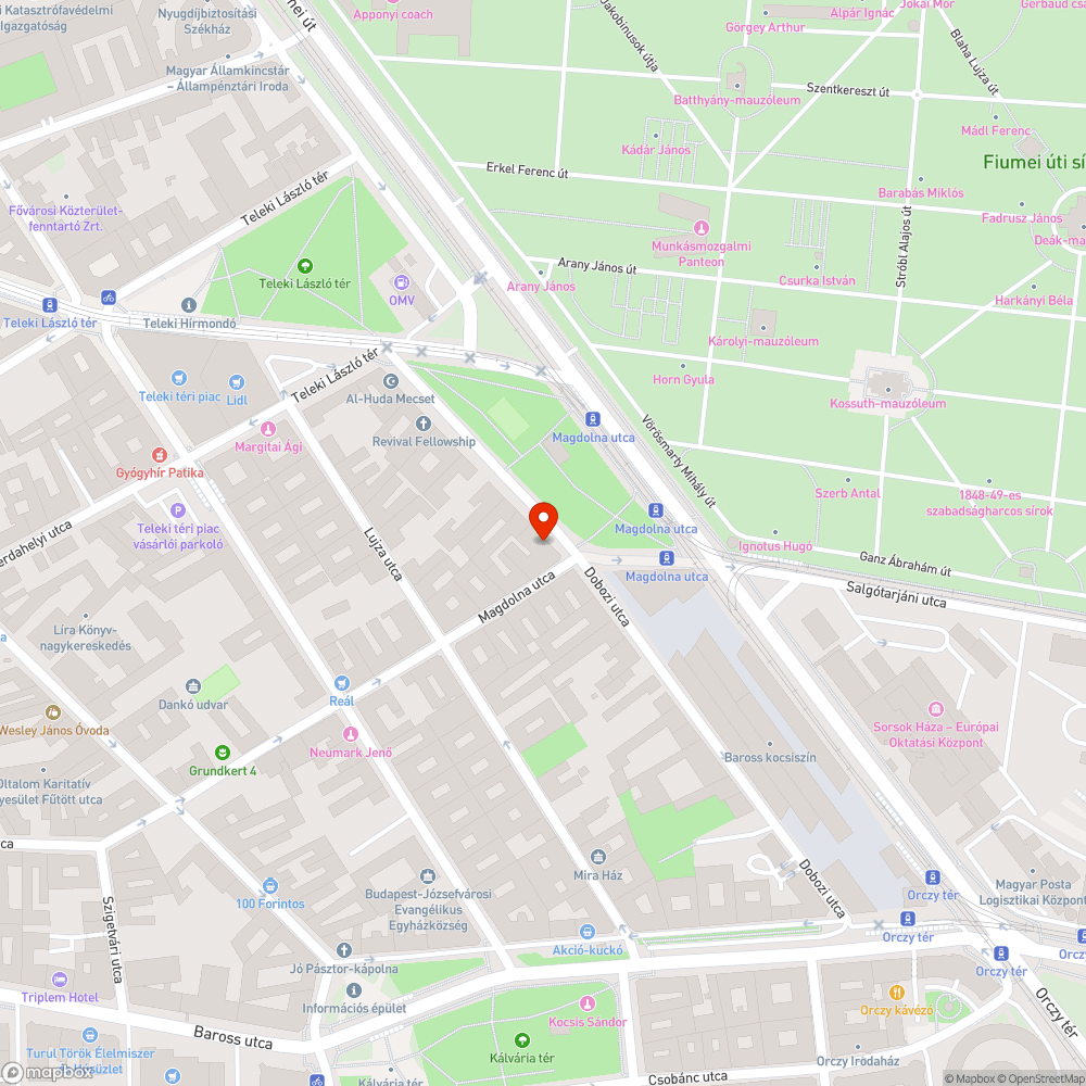 Megrongàlt doboz bejelentés helye