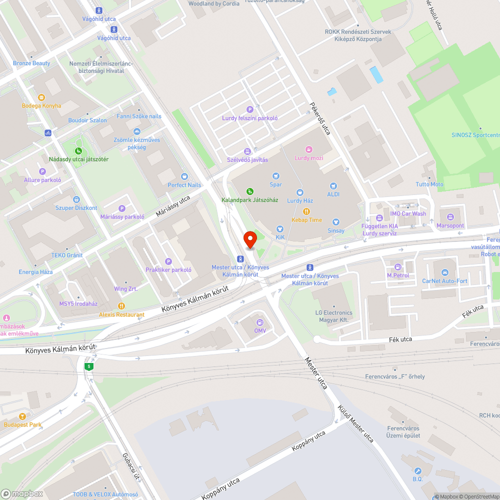 Balesetveszélyesen meghajlott tábla bejelentés helye