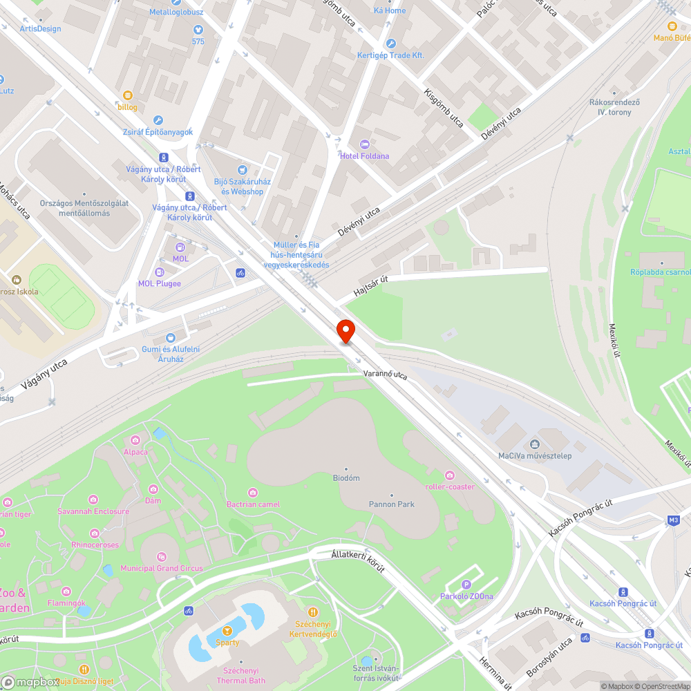 Járda szükségtelenül lezárva bejelentés helye