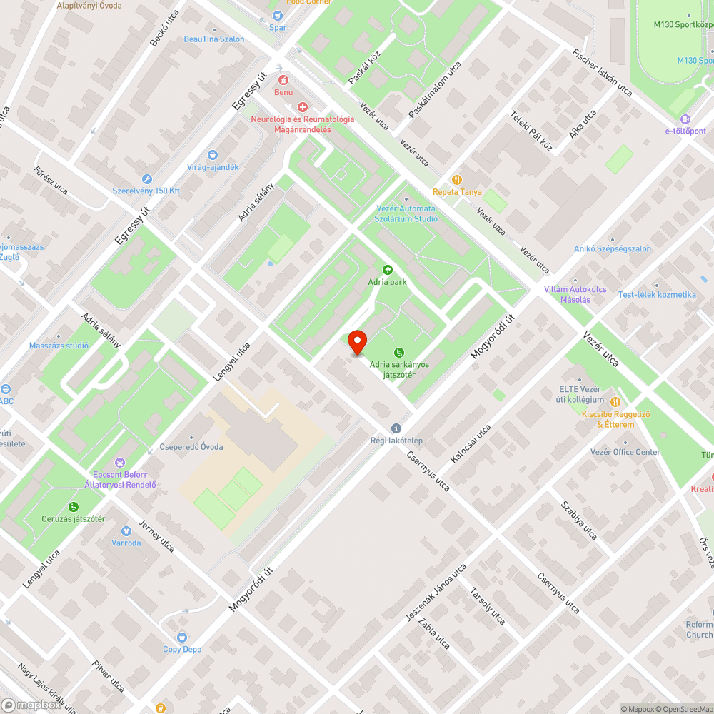 Elhanyagolt köztéri szemetes bejelentés helye