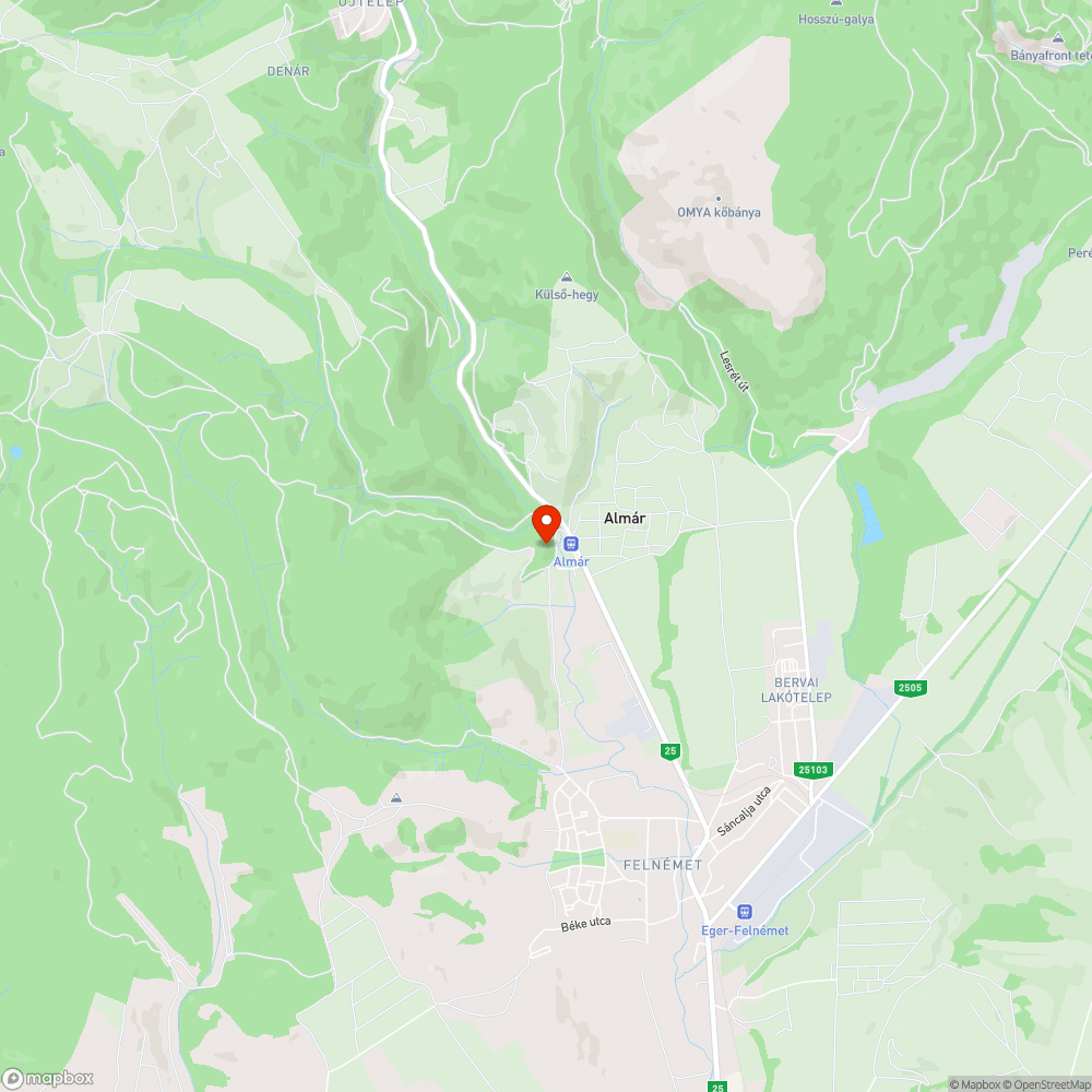 Szemetes kuka hiánya bejelentés helye