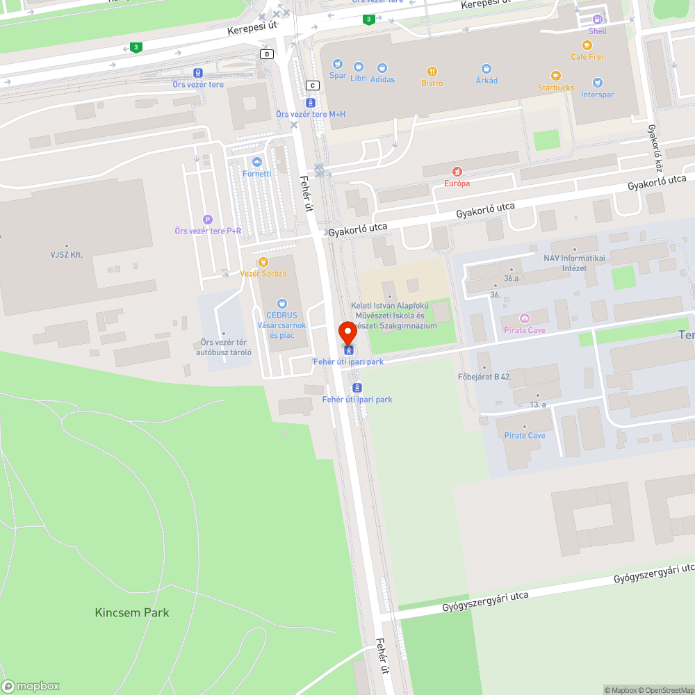 Megrongált doboz bejelentés helye