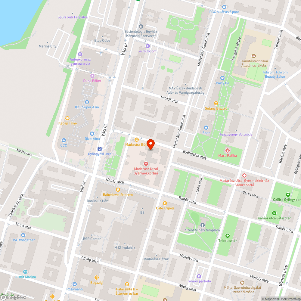 105 busz Gyöngyösi utca várakozó hiánya bejelentés helye