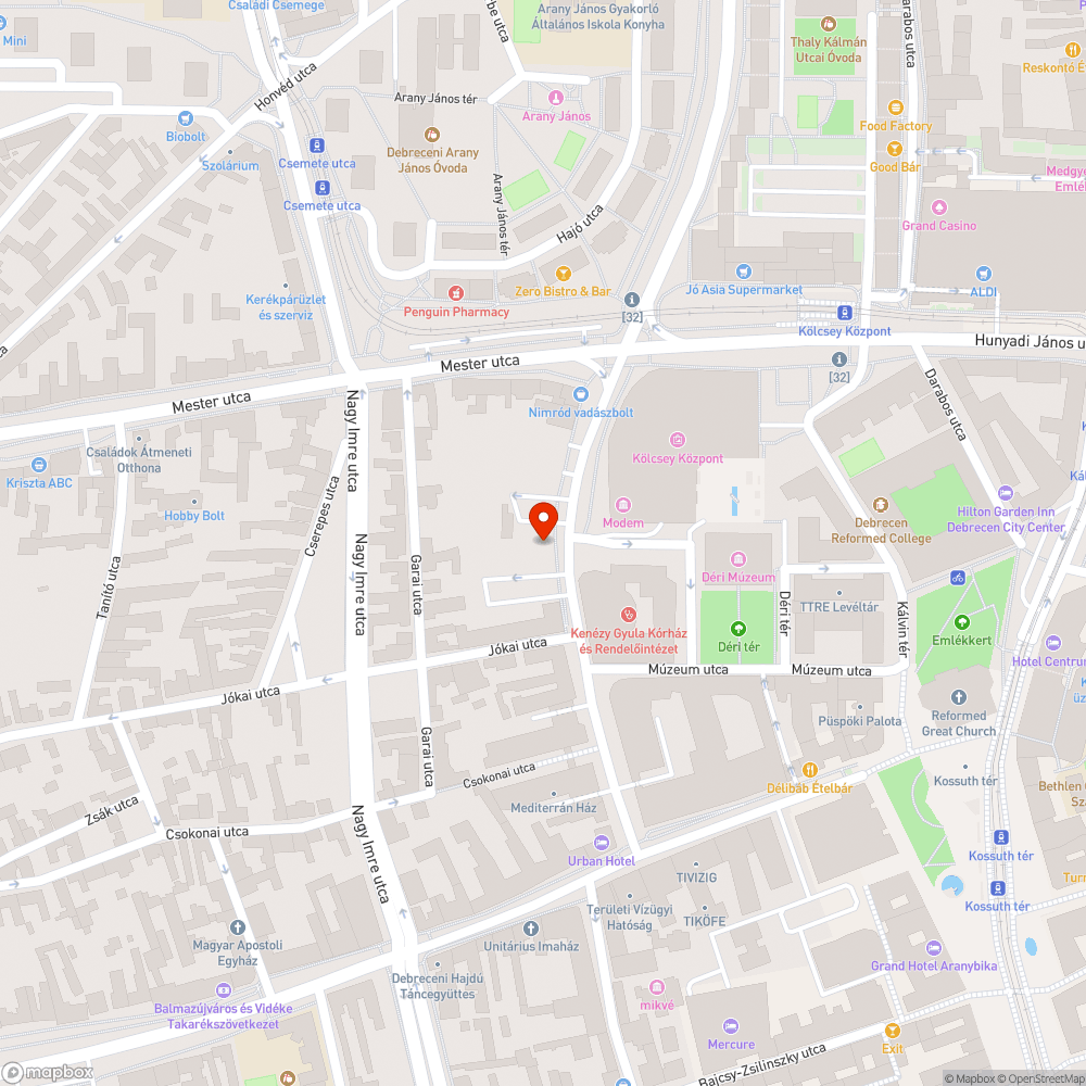 Veszély autókiálló bejelentés helye