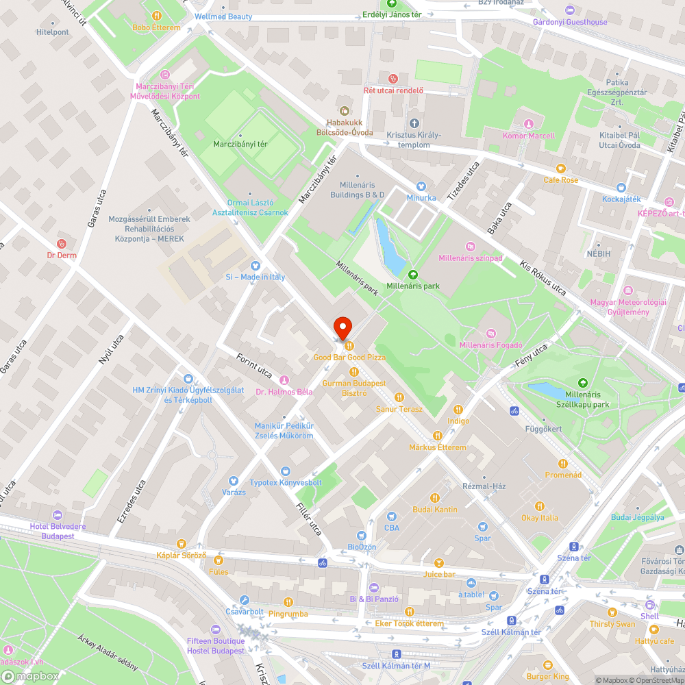 Kerékpáros nyomon parkolás bejelentés helye