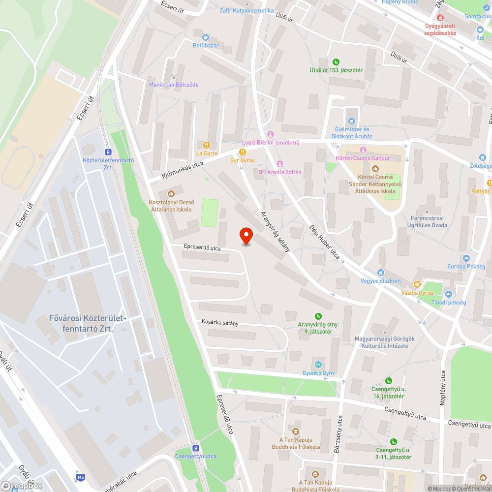 Hatalmas avardomb bejelentés helye