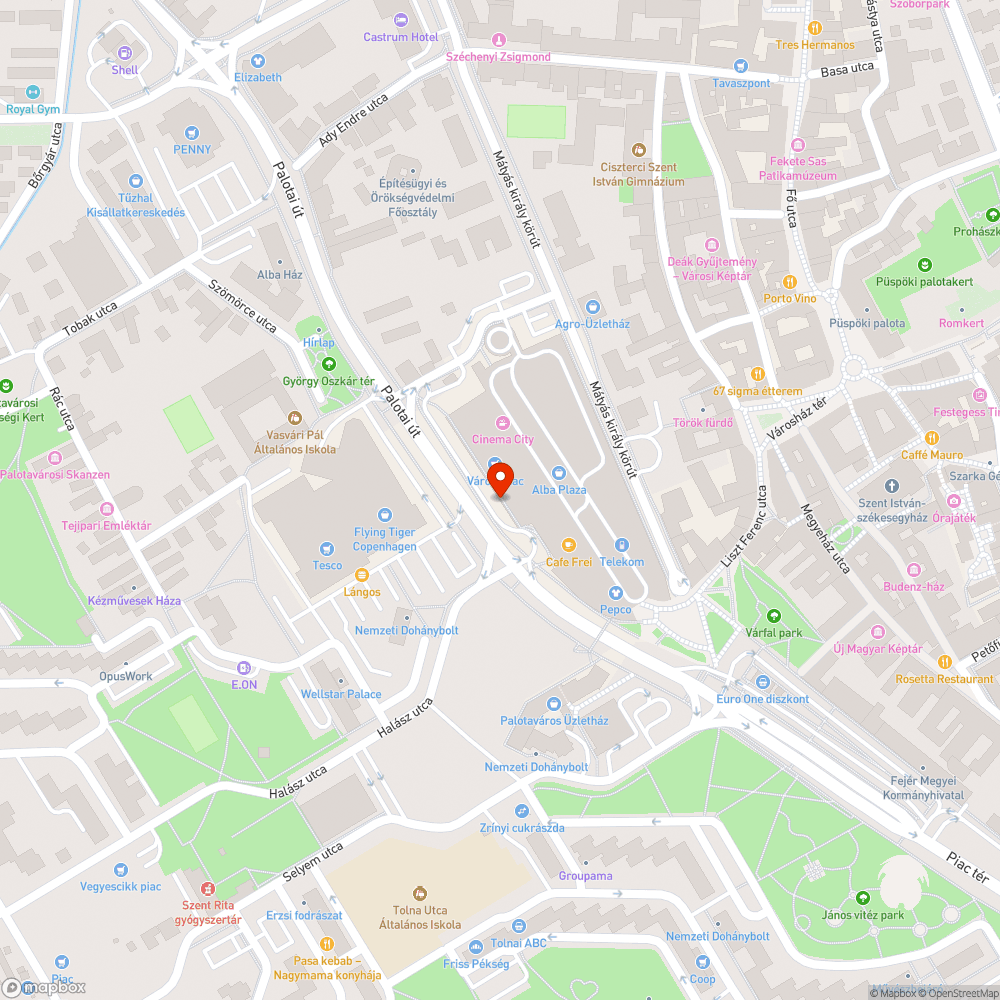 Kerékpár parkolás bejelentés helye