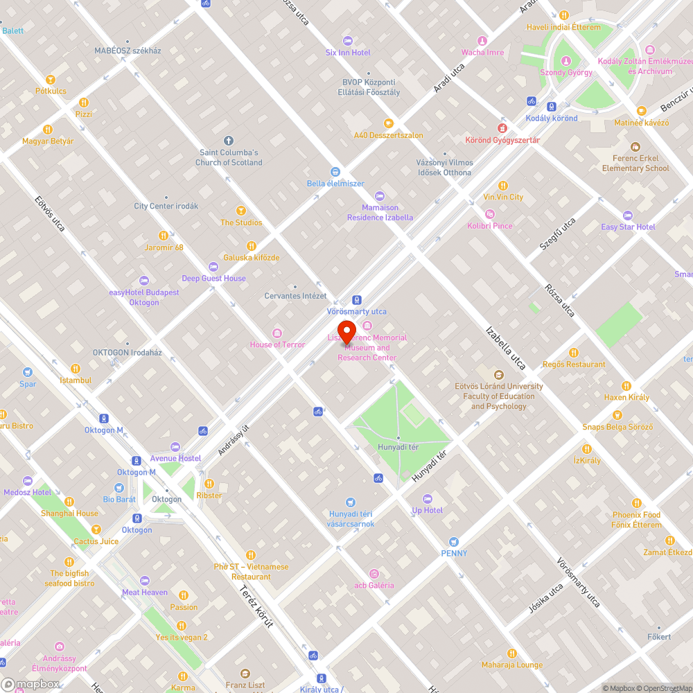 Hiányzó utcai szemetes bejelentés helye