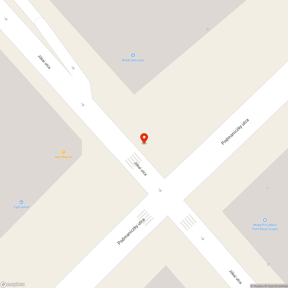 Fekvőrendőrként funkcionáló kátyú bejelentés helye