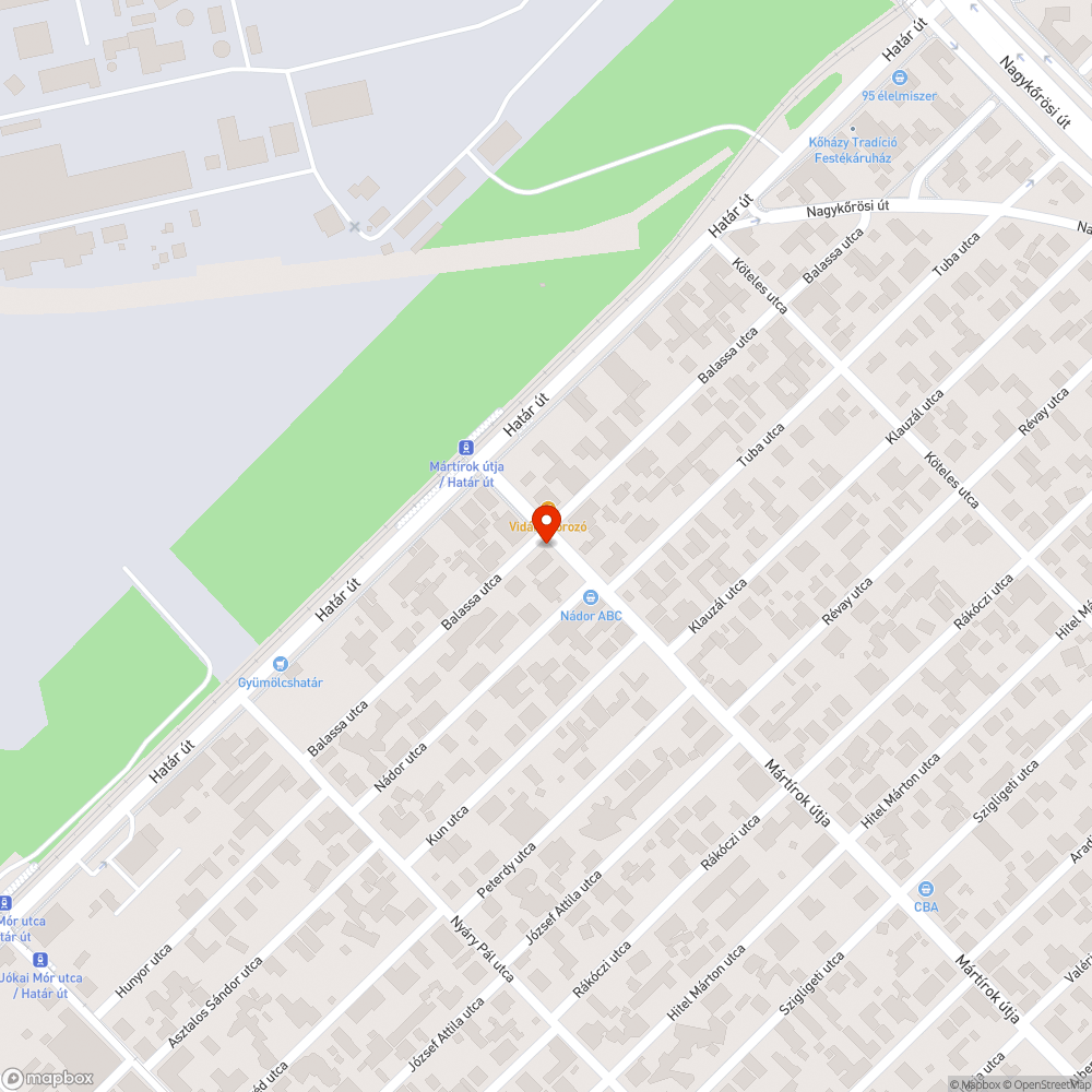 Hiányzó utcanévtábla bejelentés helye