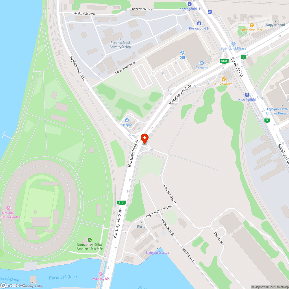 Megrongált jelzőlámpa bejelentés helye