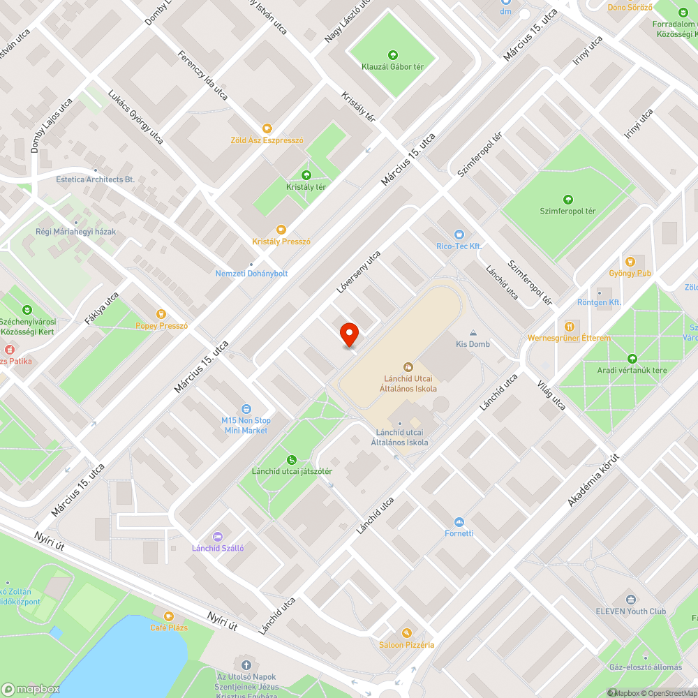 Nem világító lámpák a Széchenyivárosban bejelentés helye