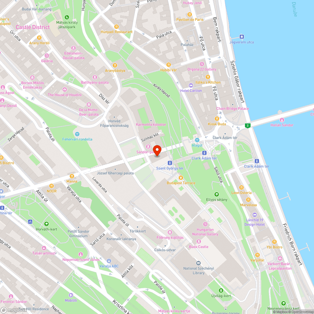 Veszélyes macskakő bejelentés helye