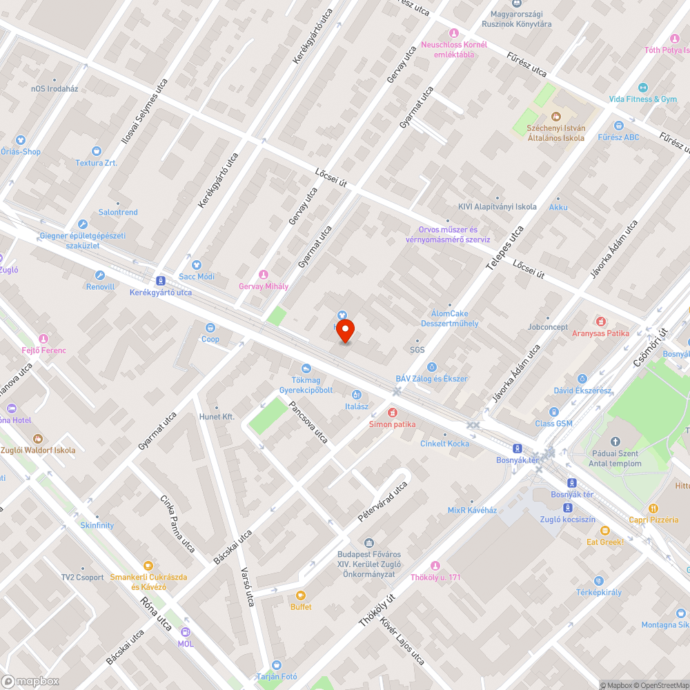 Rendszám nélküli roncs bejelentés helye