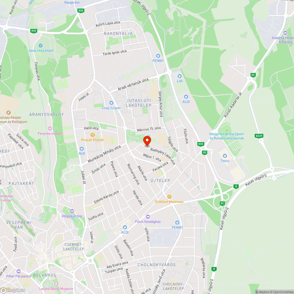 Elhagyott,  városképet rontó barakksor megszüntetése bejelentés helye