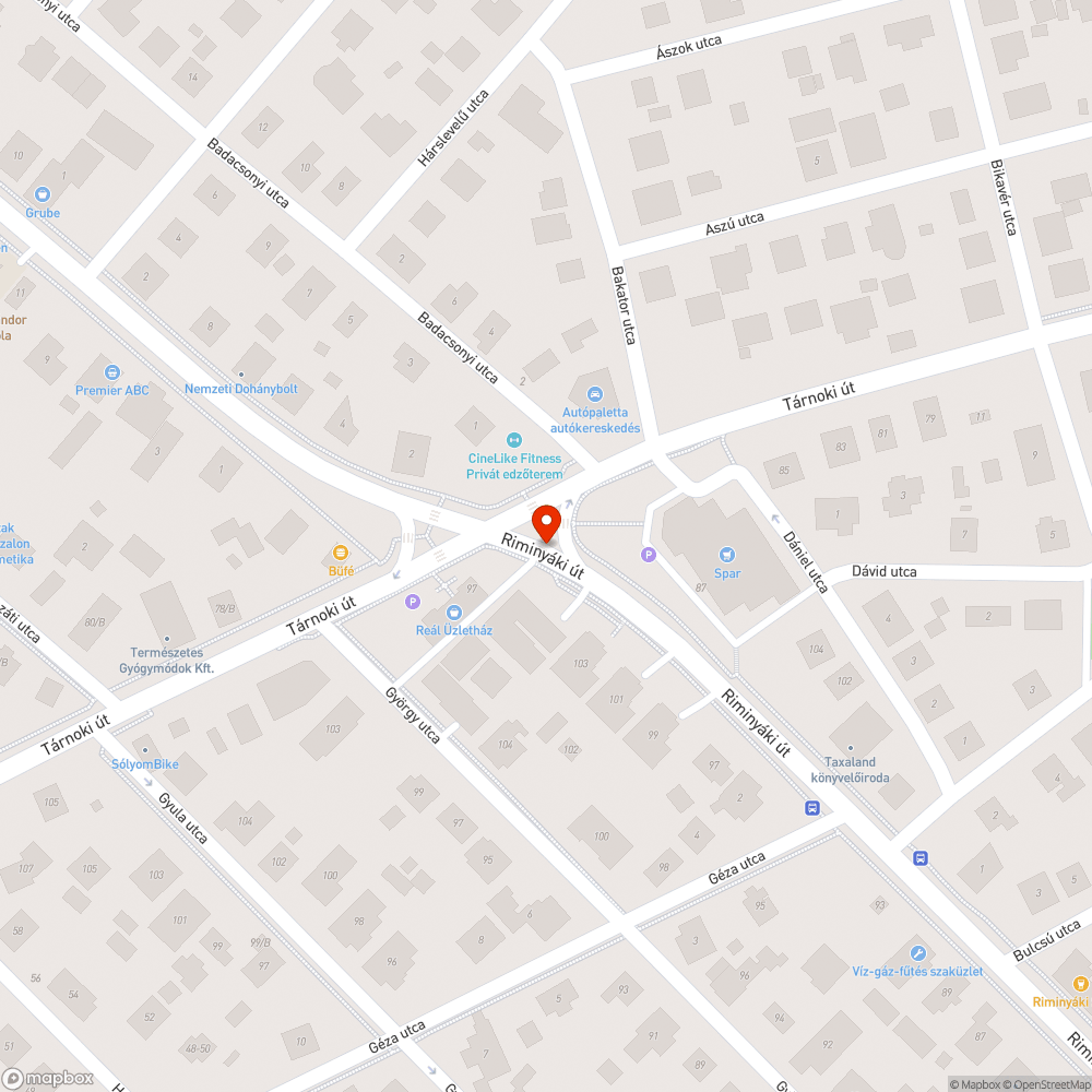 Gyalogos átkelőnél - hibás jelző bejelentés helye