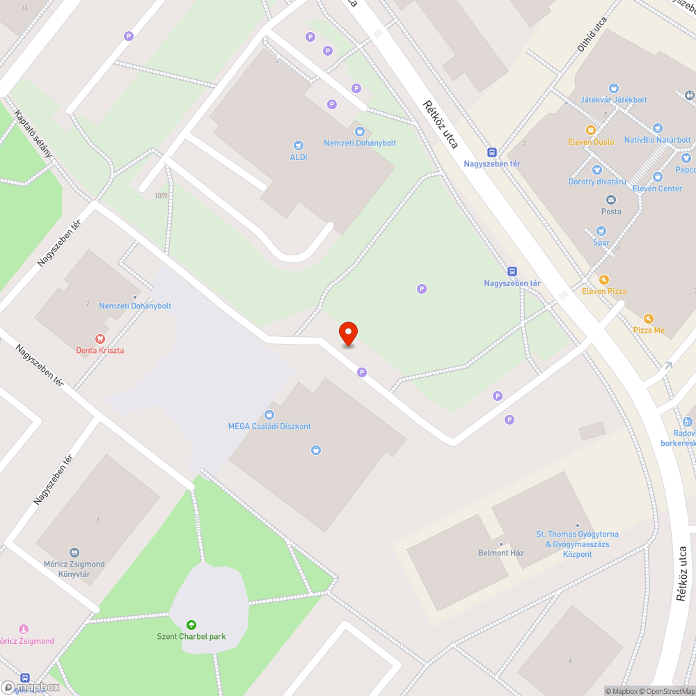 Nagyszeben tér piros Peugeot bejelentés helye