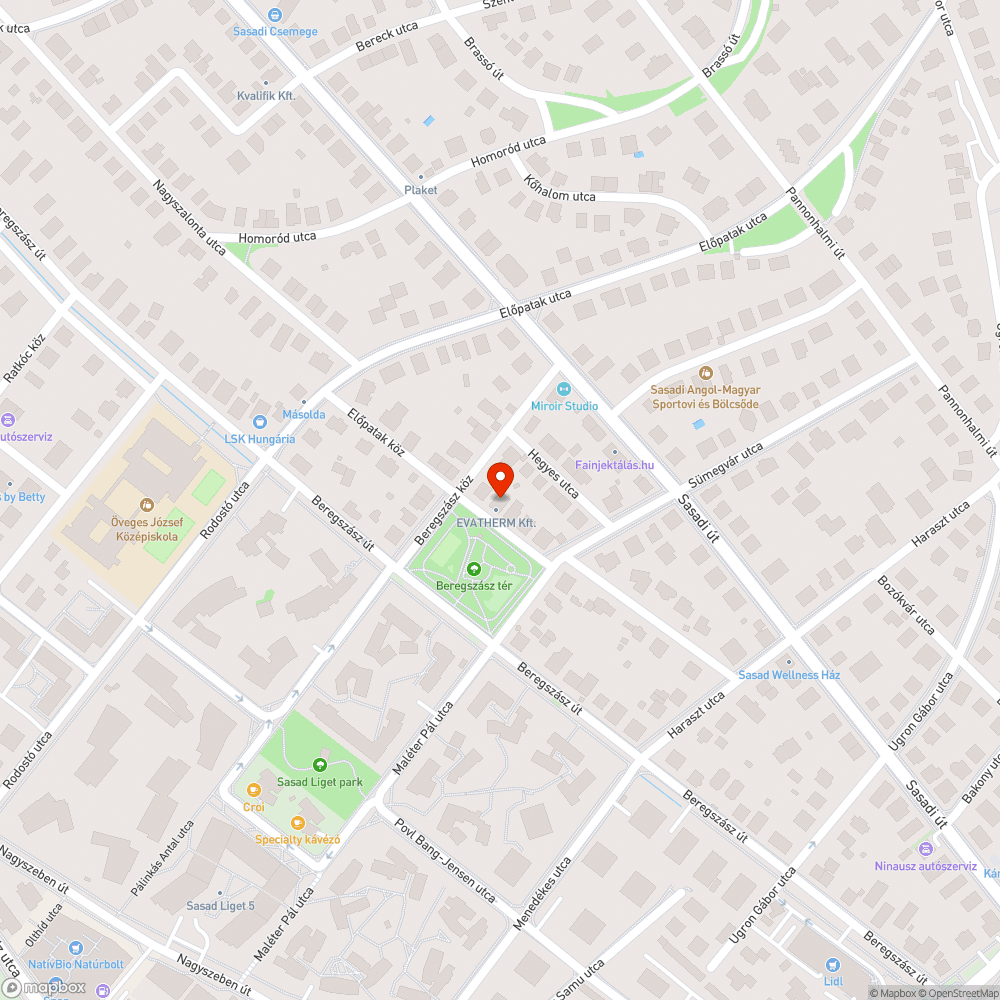 Fekete Volkswagen Beregszász tér bejelentés helye