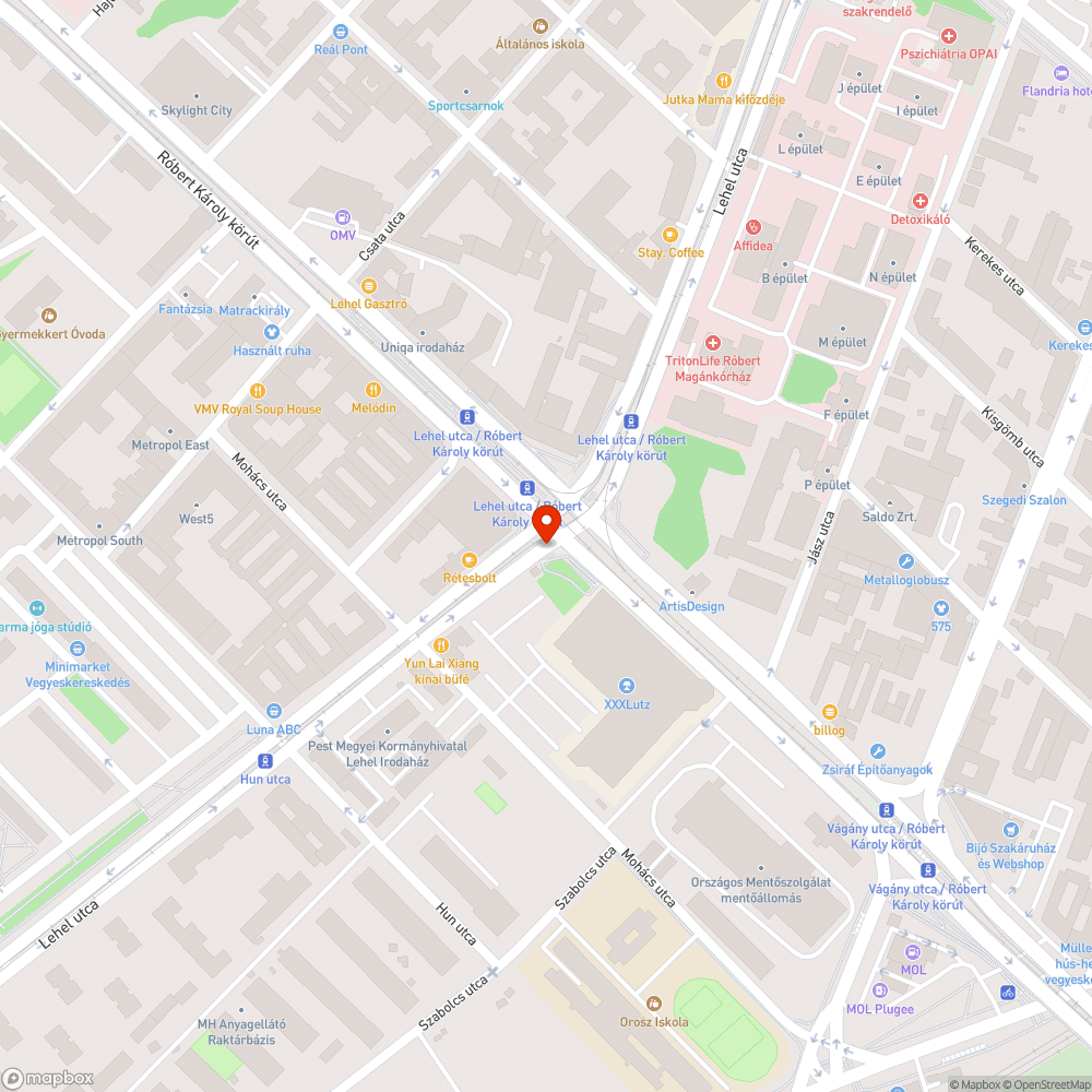 Kanyarodó sáv útburkolati jelei bejelentés helye