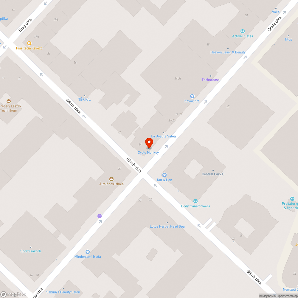 Balesetveszélyes bejelentés helye