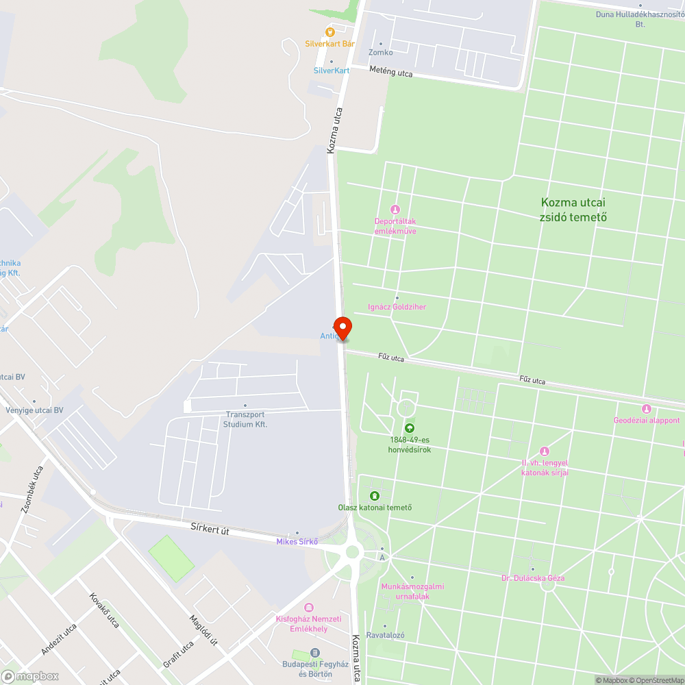 Magára hagyott járhatatlan kerékpáros ösvény bejelentés helye