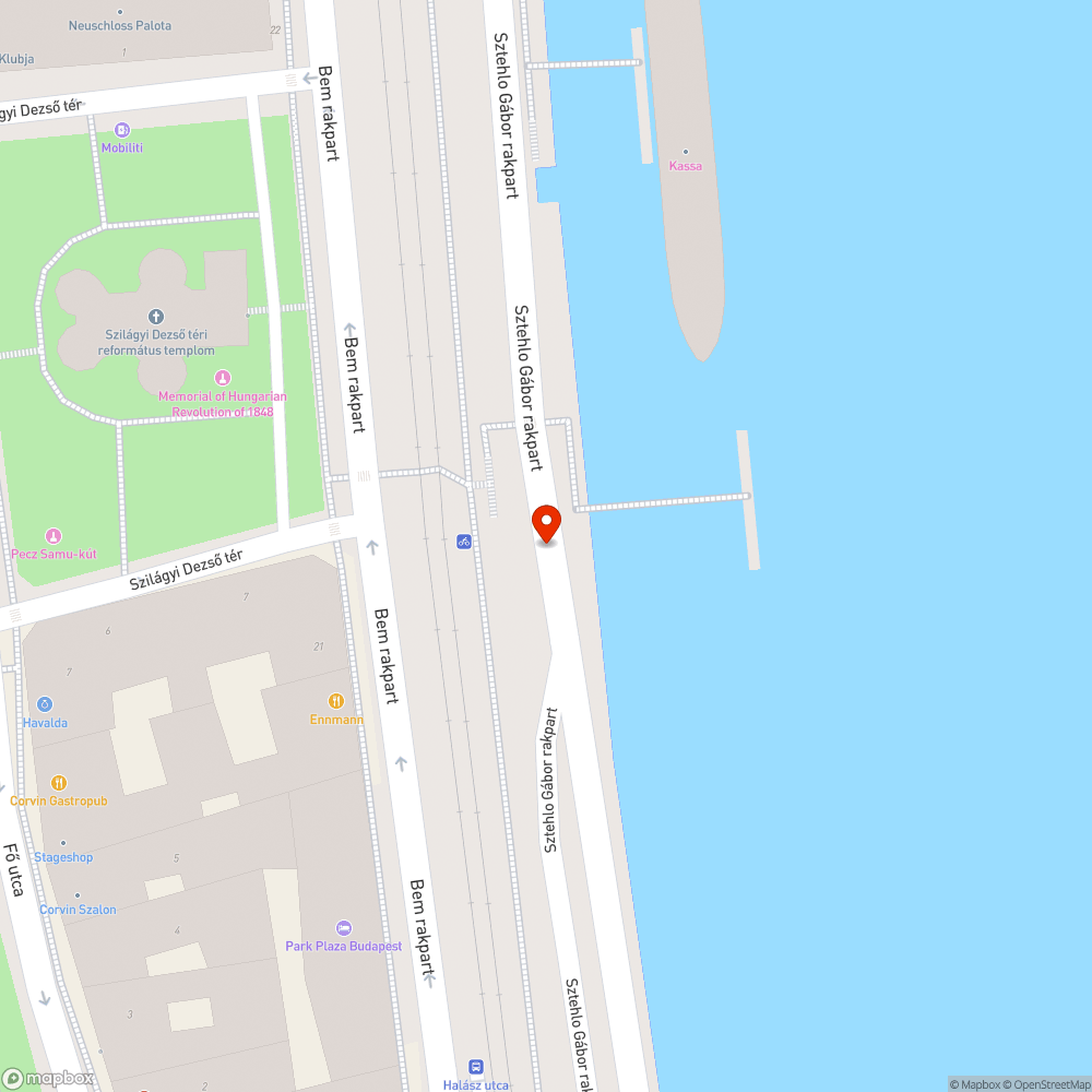 Graffiti bejelentés helye