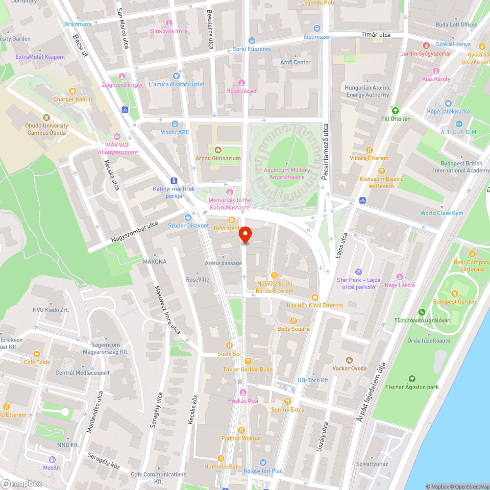 Üvegszilánkok a Bokor utcában bejelentés helye