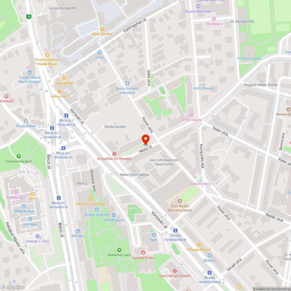 Szemét bejelentés helye