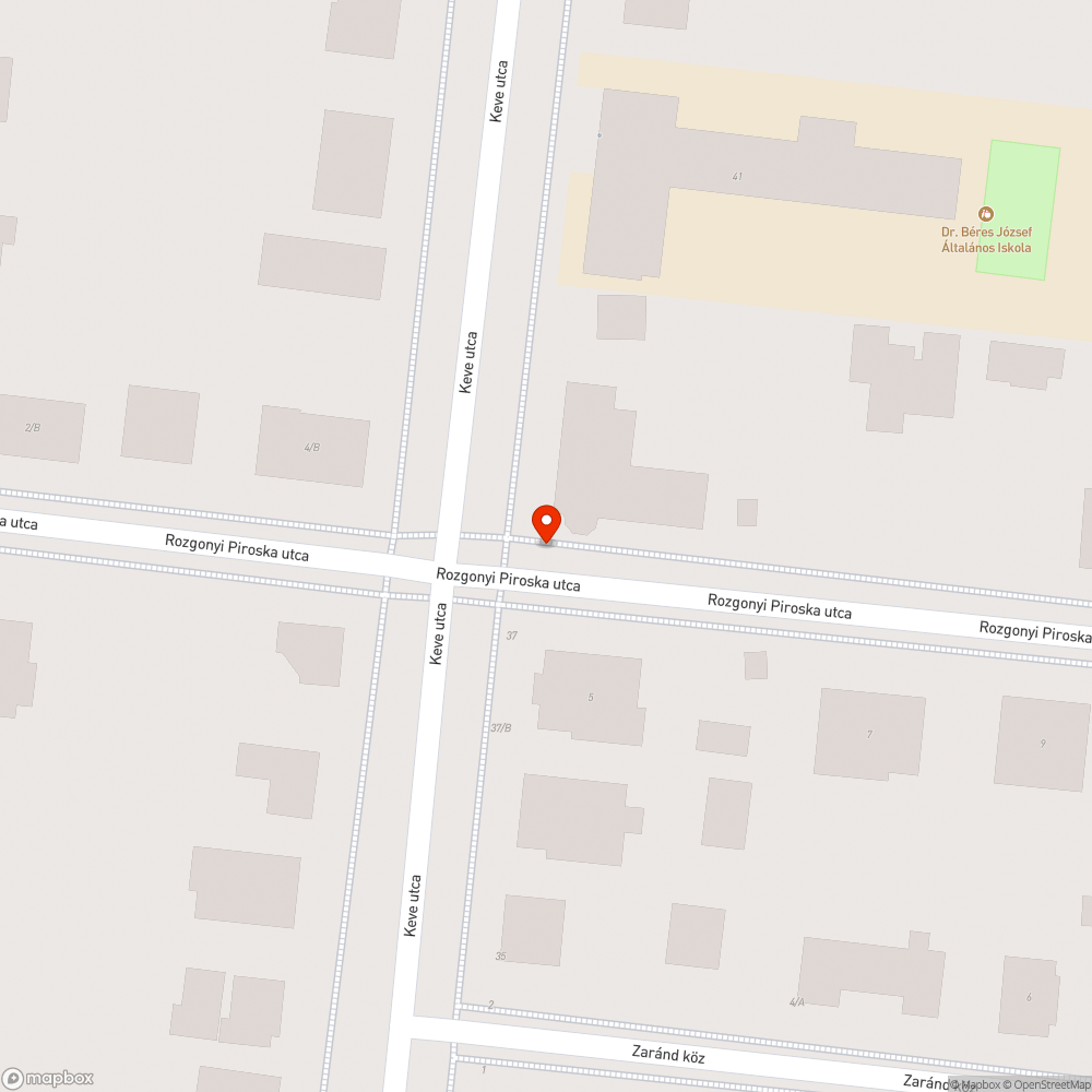 Megrongált, nyitott gázóra-szekrény bejelentés helye