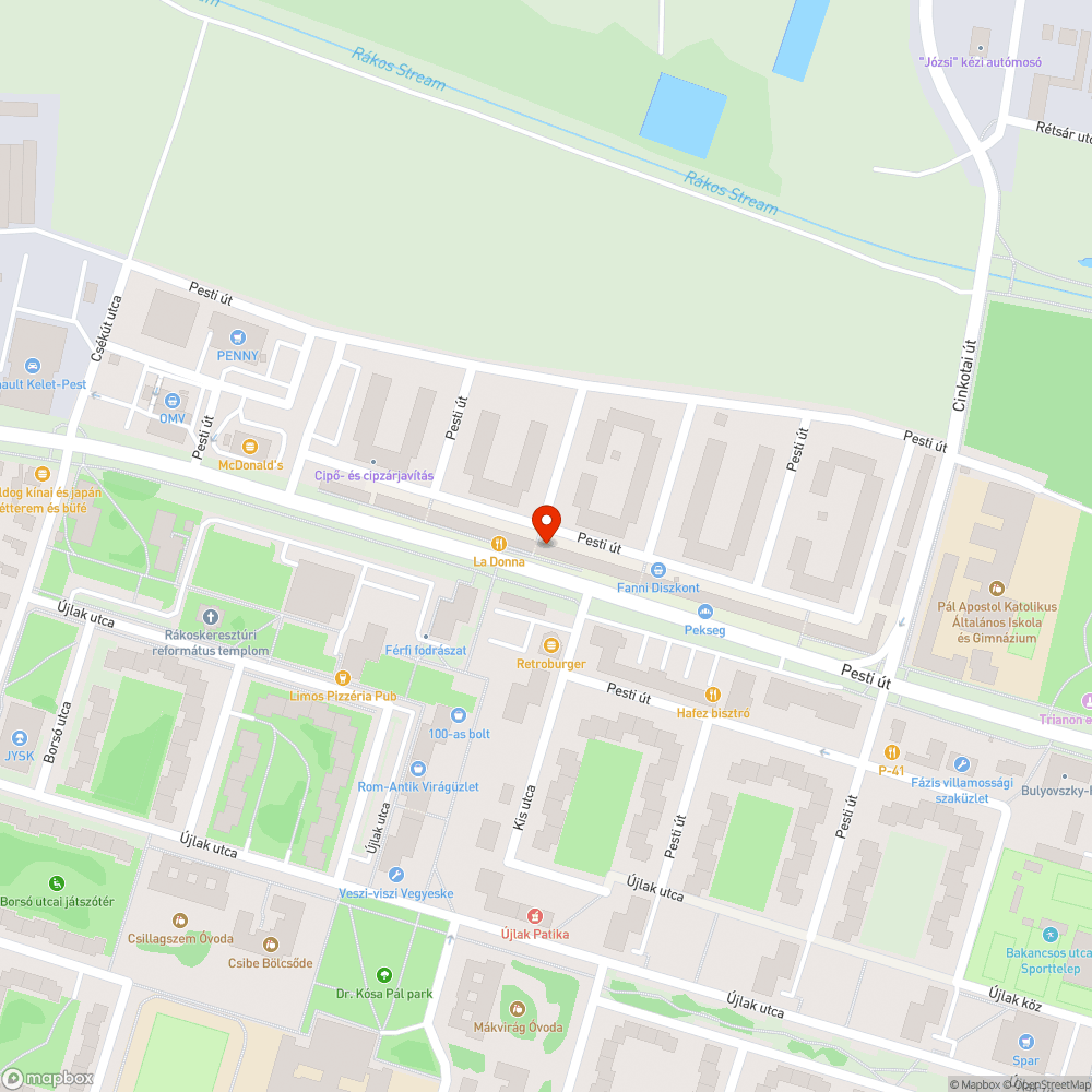 Törött virágládák bejelentés helye