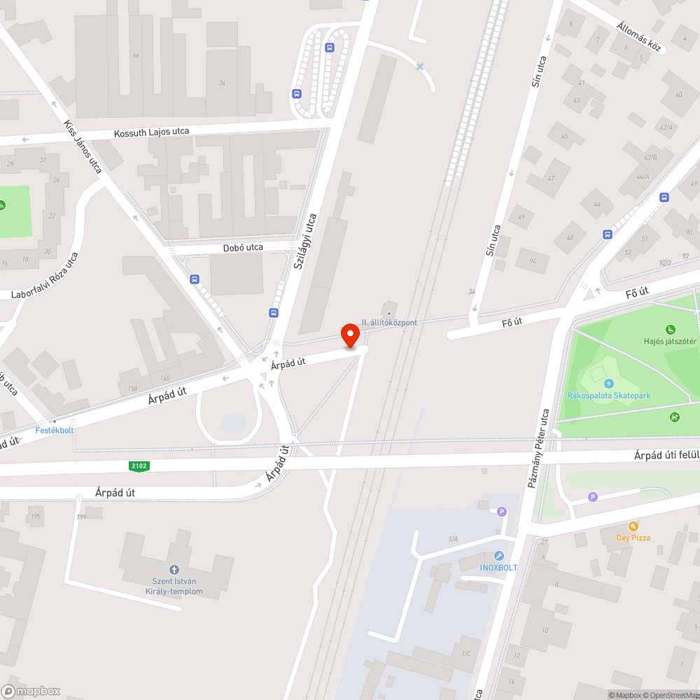 Szemét lerakat a vasút mellett bejelentés helye