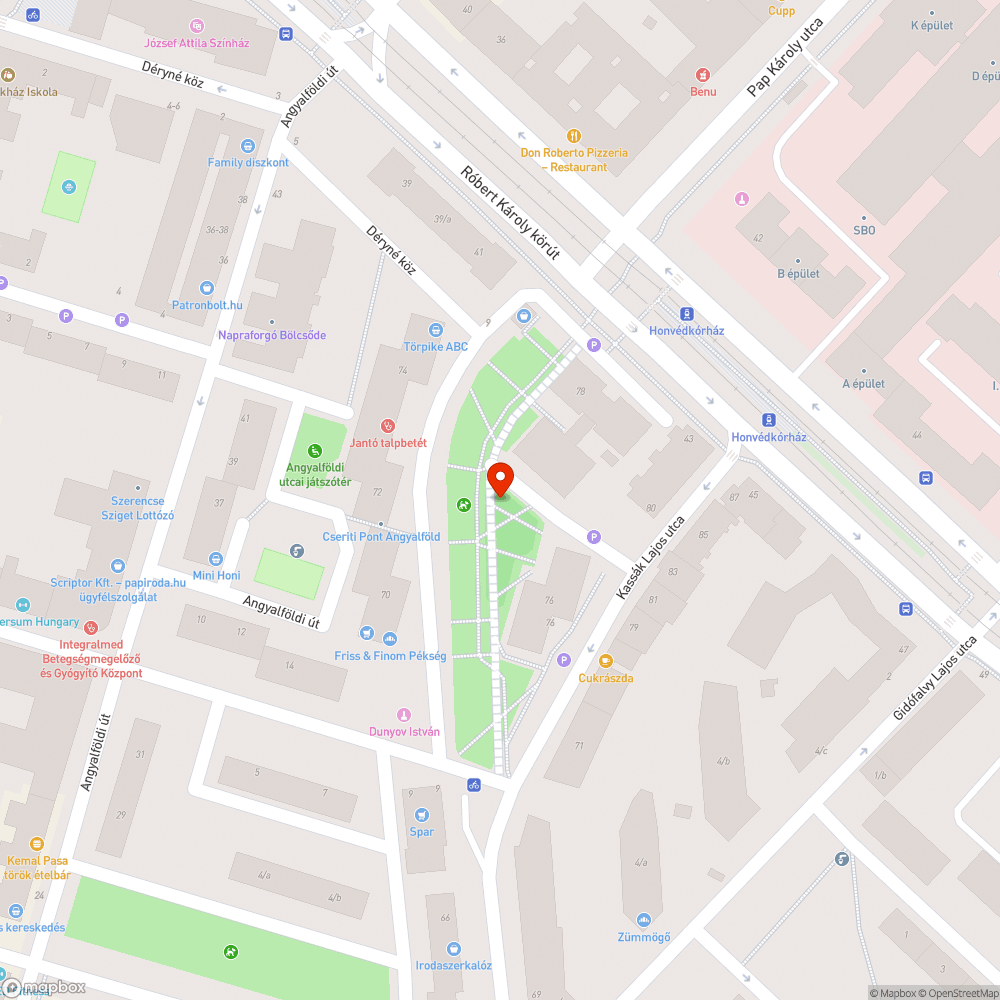 Poller magányos bejelentés helye