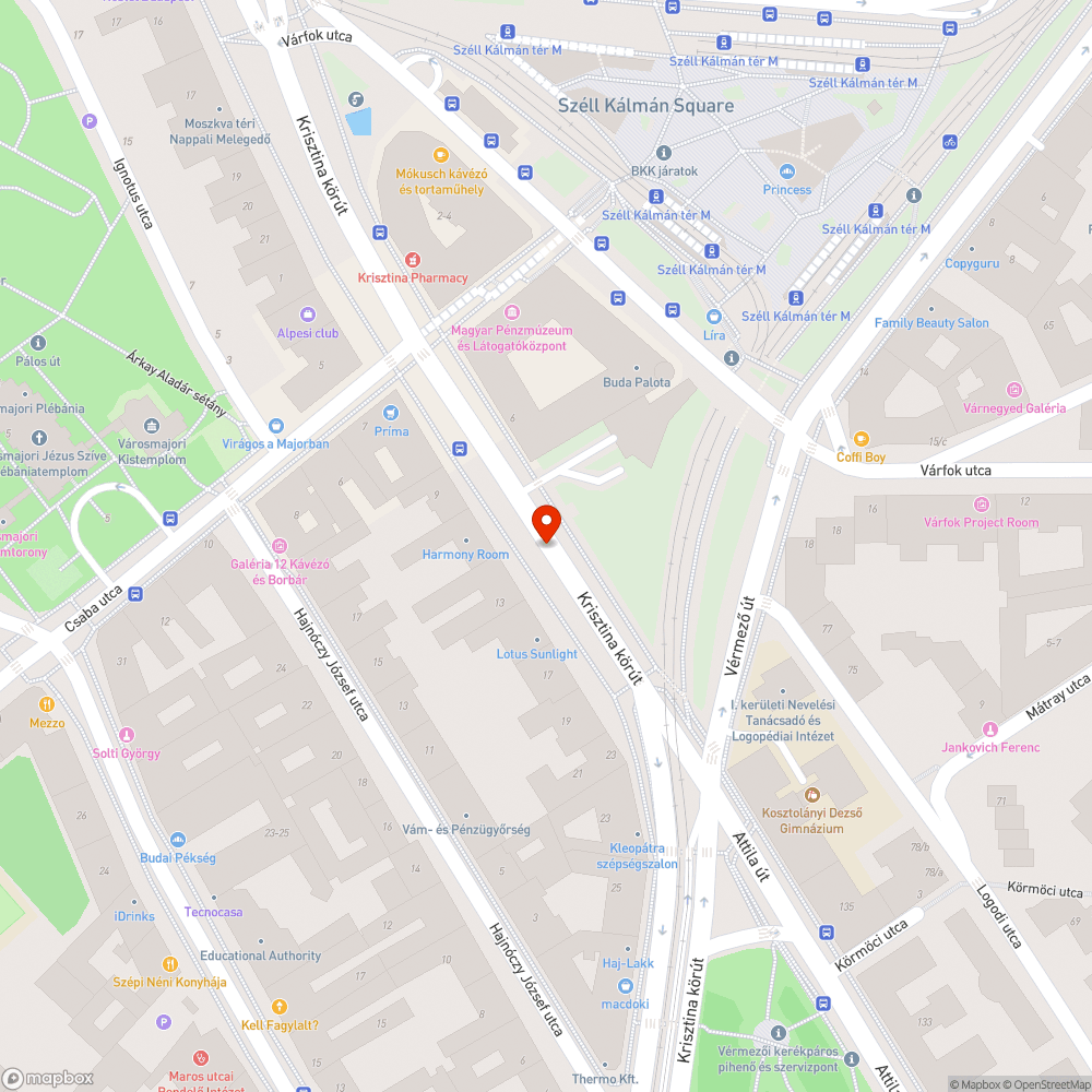 Kosz, rendezetlen parkolás bejelentés helye