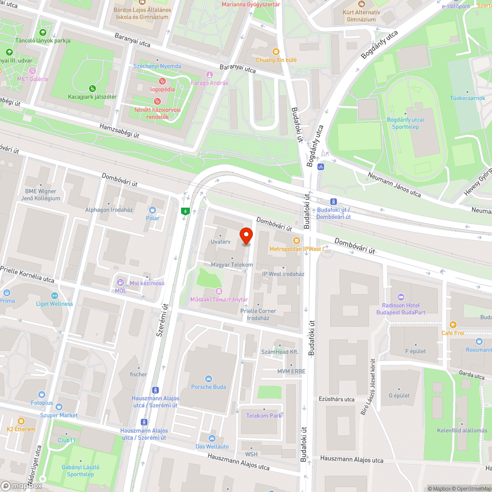 Elhagyott Opel bejelentés helye