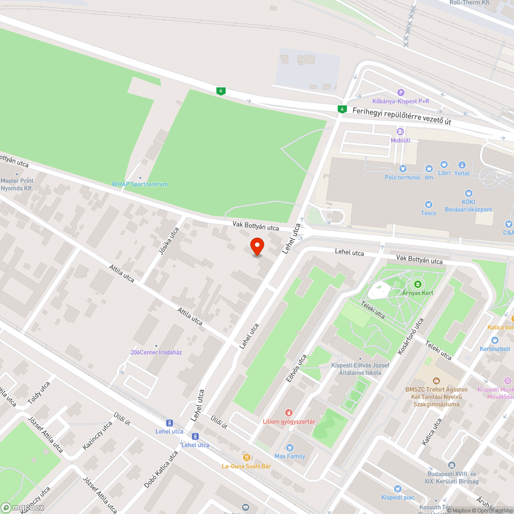 Hűtő az utcán bejelentés helye