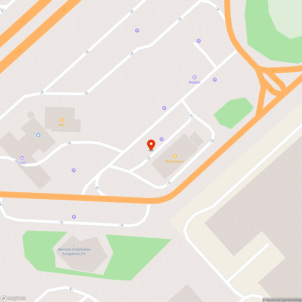 Elhagyott autó bejelentés helye