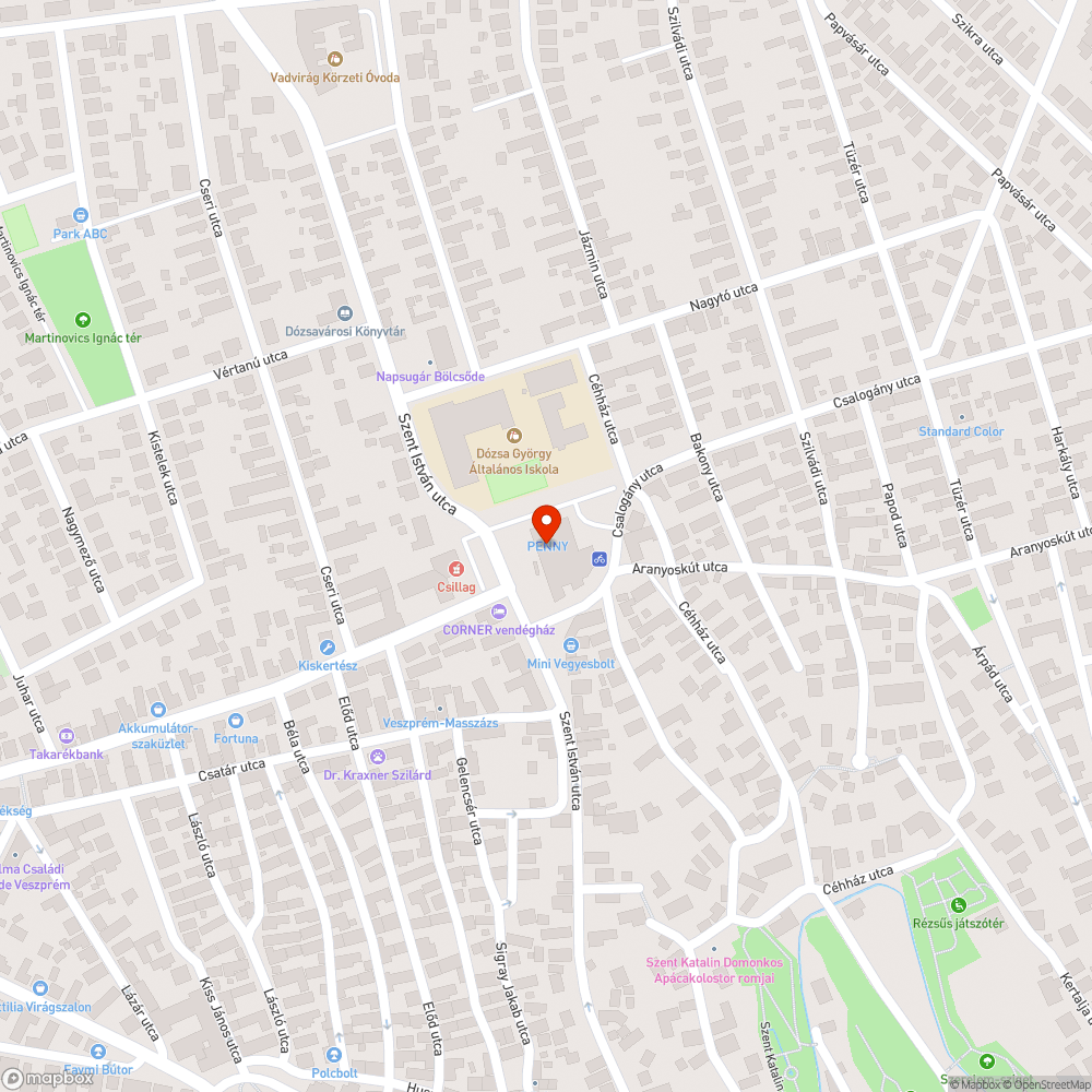 Nem belátható útszakasz bejelentés helye