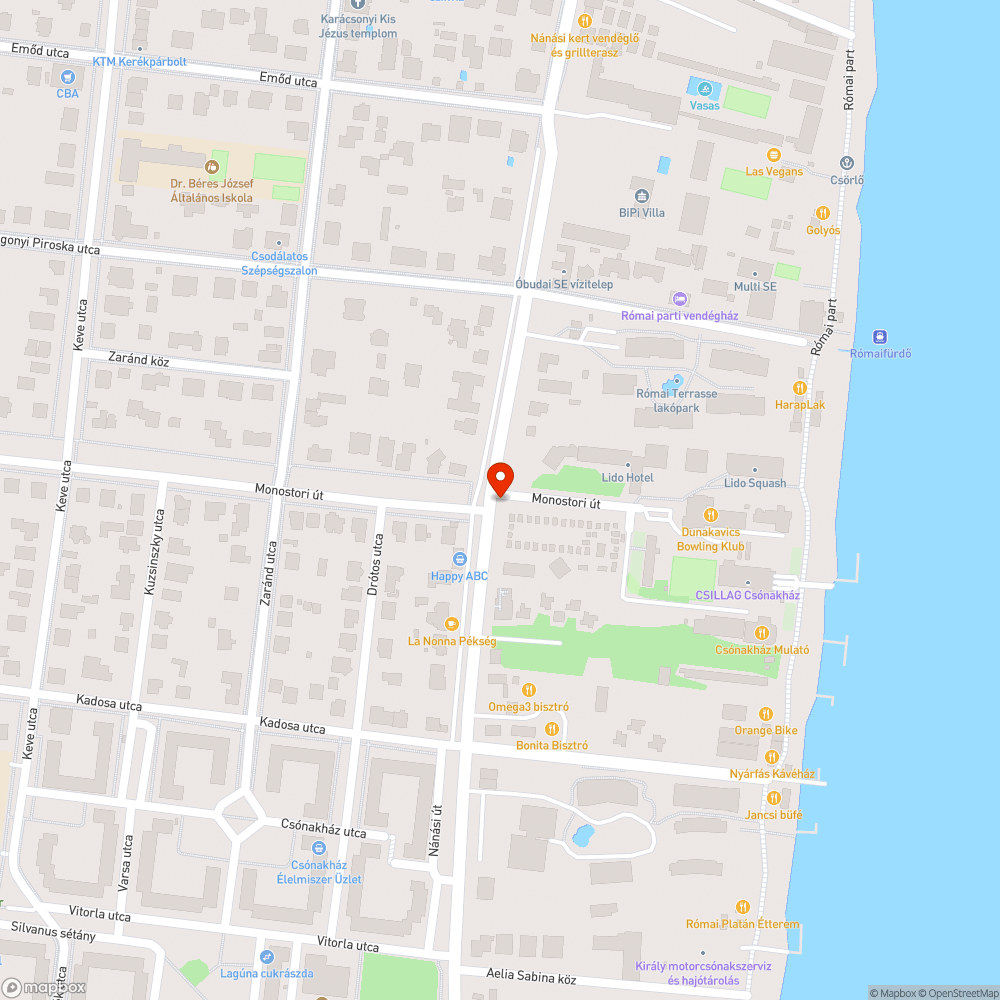 Elhagyott autó bejelentés helye