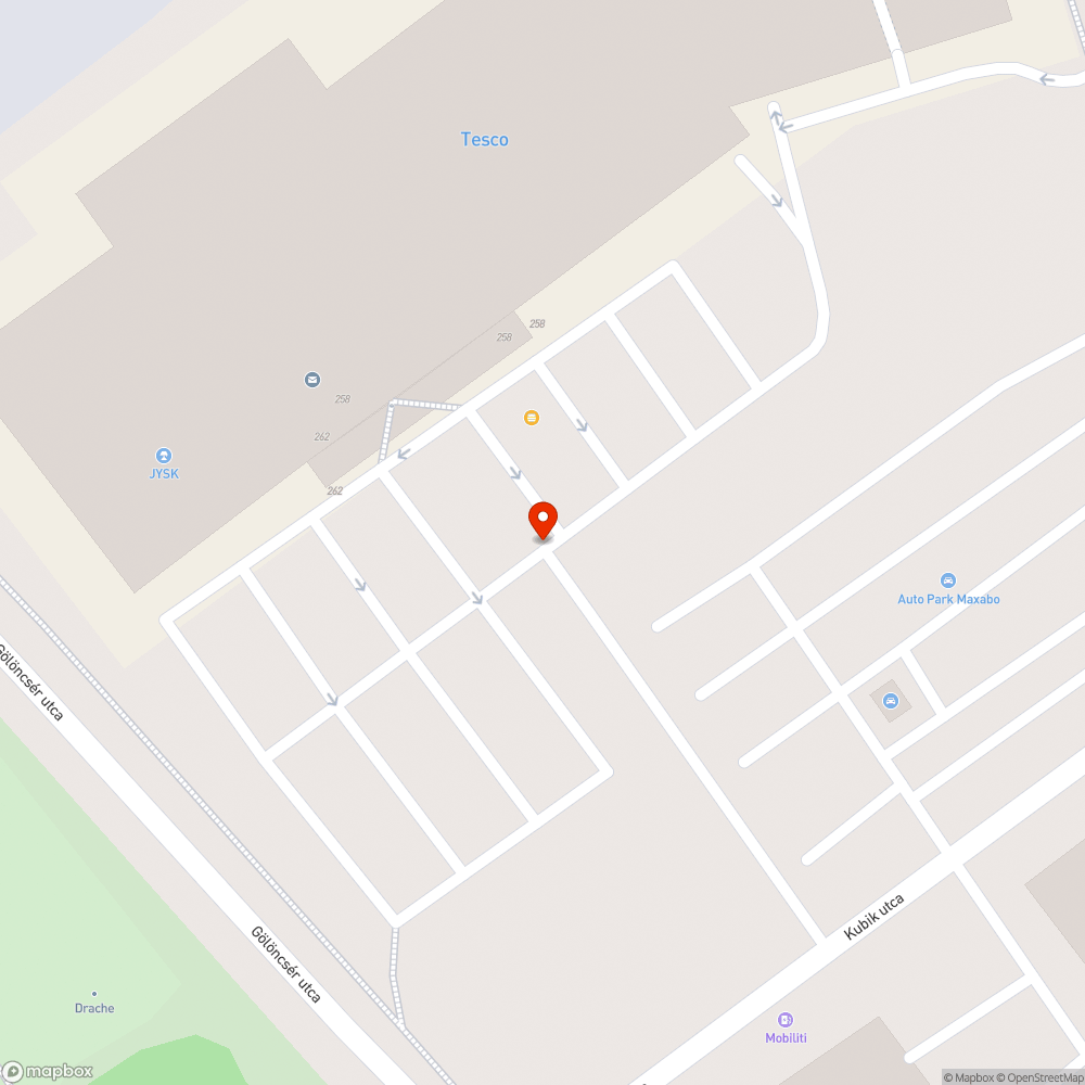 Baleset és pollerek és tönkrement járda bejelentés helye