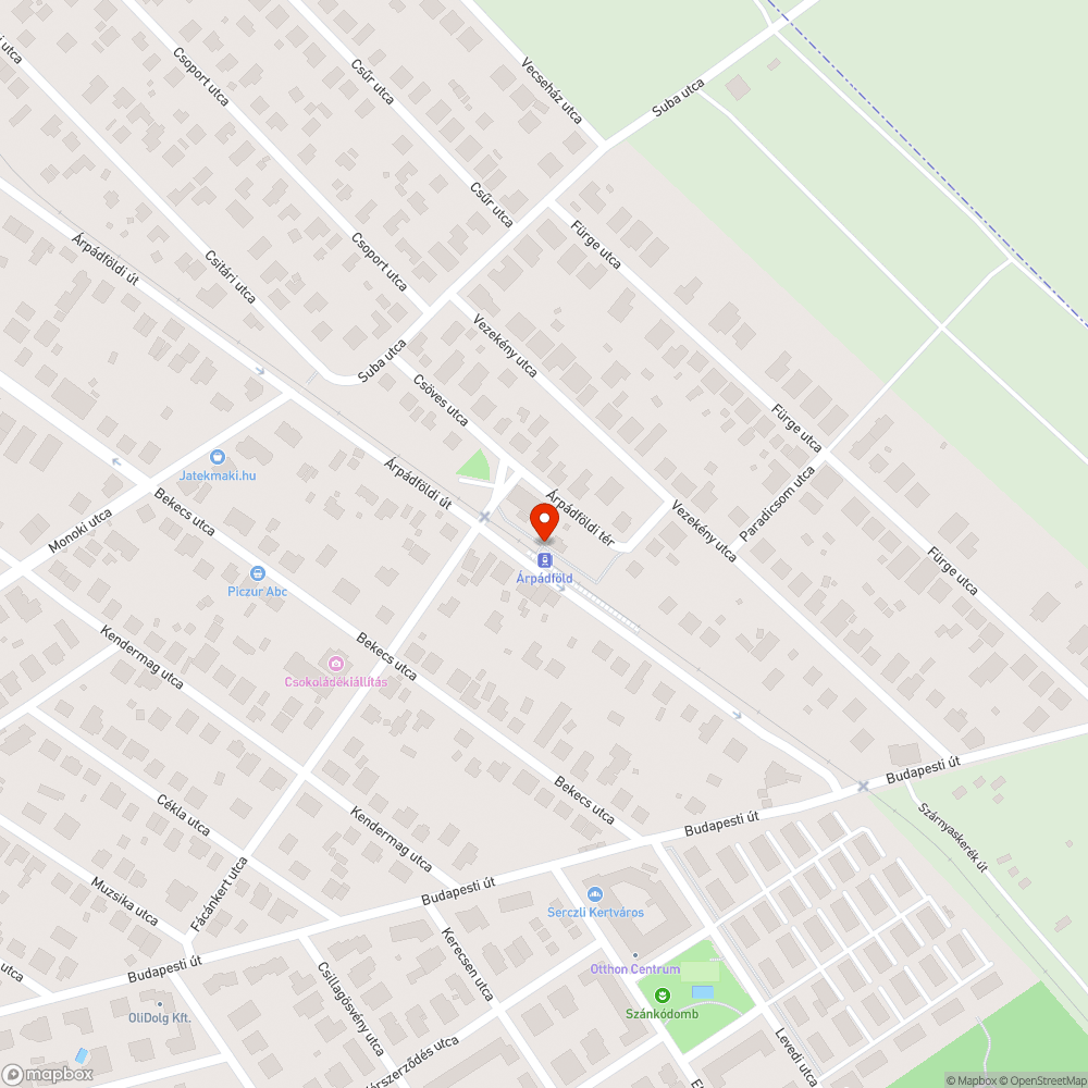 Illegális szemétlerakás bejelentés helye