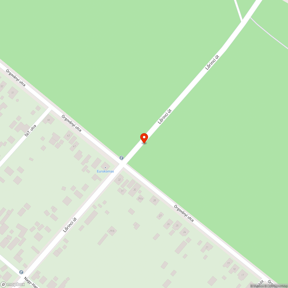 Szemét az út mellett bejelentés helye