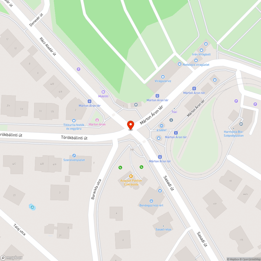 Kereszteződésben a felfestés kopott bejelentés helye