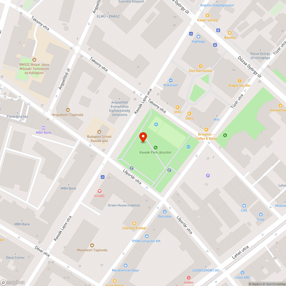 Veszélyes tárgy a játszótéren bejelentés helye