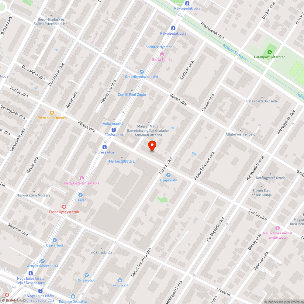 Romos feltört ház bejelentés helye