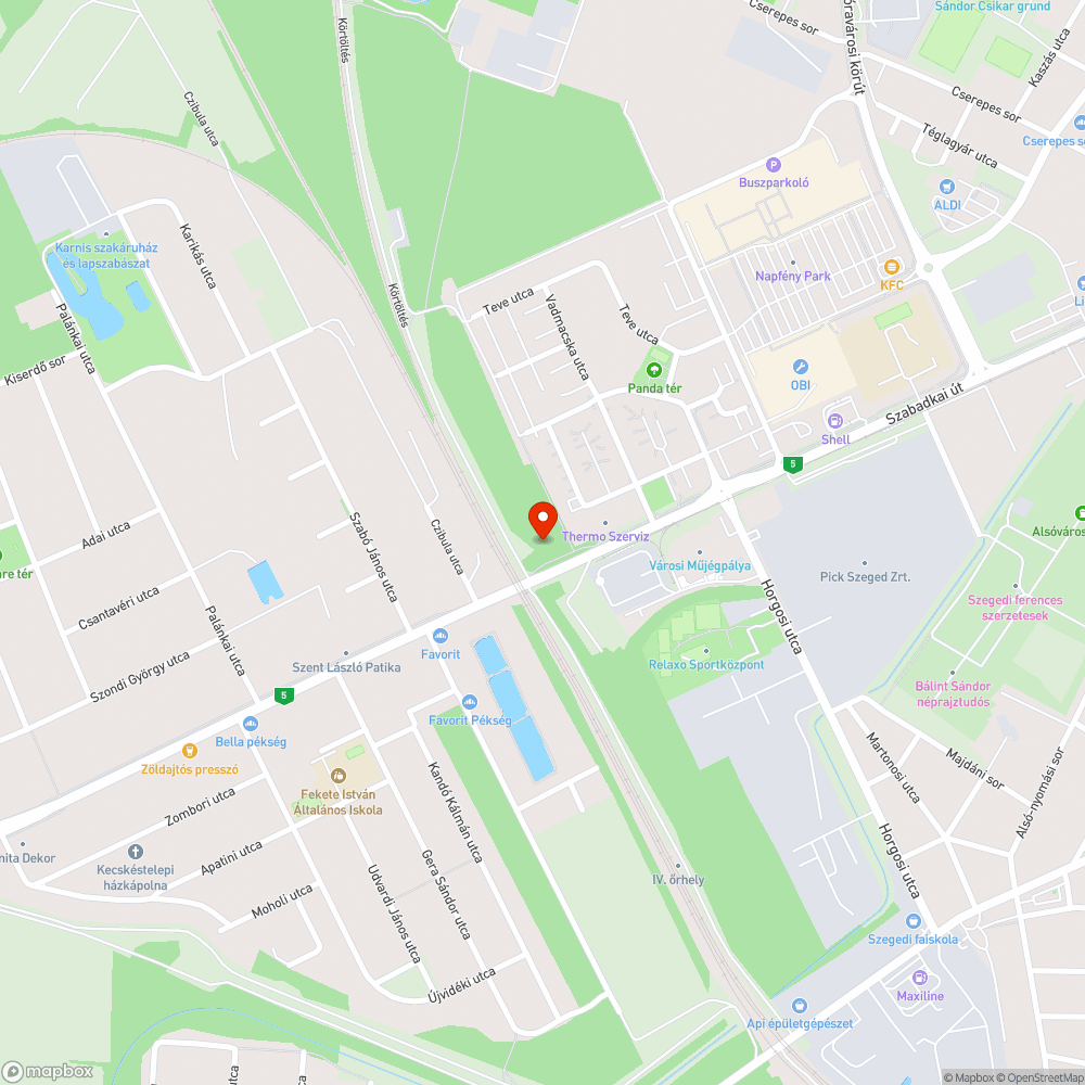 Szeméthegy bejelentés helye